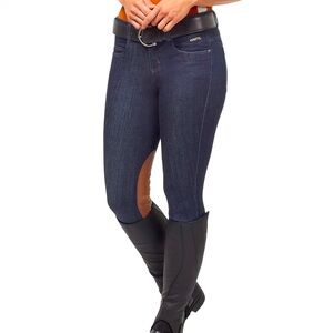 Kerrits Stretch Denim Knee Patch Riding Breeches
